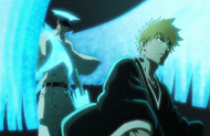 Quilge appears behind Ichigo.