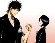 Kaien explains how hearts are formed between people to Rukia.