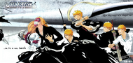 Ichigo's various forms.