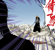 Ichigo tells Yhwach to wait.