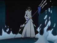 Aaroniero uwalnia Shikai Kaiena.