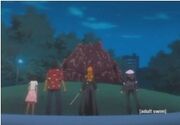 The group prepare to face Sawatari