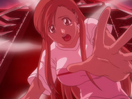 Orihime is taken into the gate.