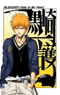 Ichigo on the cover of Chapter 217.