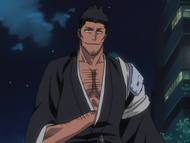 Isshin as a Shinigami.