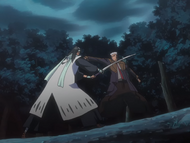 Kariya and Byakuya find themselves at an impasse.