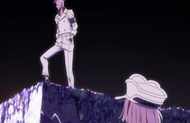 Liltotto tells Bazz-B to deal with Haschwalth while she and Giselle kill Yhwach.