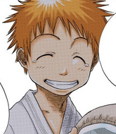 Ichigo as a child.