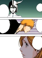 Orihime explains why she is glad Ichigo came to rescue her.