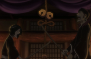 Rukia y Renji entrenando en el reio (anime)
