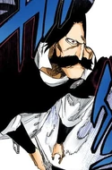 Yhwach loses the use of his arm after Ichibe'e cuts its name in half.
