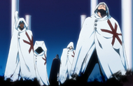 Askin and the other Schutzstaffel emerge from Yhwach's Shadow.