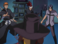 Kurōdo reveals himself to Renji and his friends.