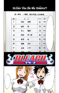 Orihime and Tatsuki on the cover of Chapter 35.