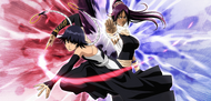 Suì-Fēng and Yoruichi Shihōin working as a team.