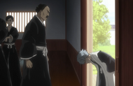 Hitsugaya requests that Shūtetsu Nagakiso retrain him in Zanjutsu.