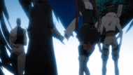 Ichigo attacks the members of Xcution.