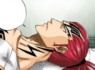 Renji reveals that Ichigo is no longer his enemy.