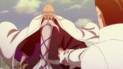 Yamamoto confront Aizen