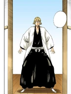 Urahara arrives late to his captaincy appointment.