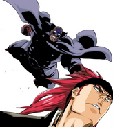 Mask De Masculine attacks Renji.