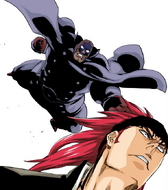 Mask De Masculine attacks Renji.