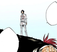 Uryū thanks Renji for his assistance.