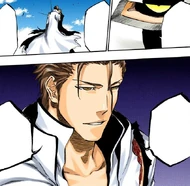 Aizen asserts that Ichigo has wasted his last vulnerable moment.