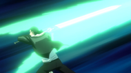 Ginjō uses his Energy Blade.