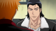 Kugo asks Ichigo about Isshin