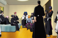 Iba and the other members of the Gotei 13 use Ichigo's bedroom as a meeting place.