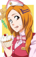 Orihime on the cover of Chapter 427.