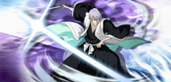 Gin using his Bankai, Kamishini no Yari.