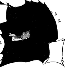 Les clones de Gremmy enveloppant Kenpachi dans la poche d'espace.