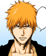 Ichigo's reaction to Isshin's flashback.