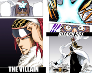 Rose, Renji, and Mask on the cover of Chapter 561.