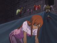 Orihime and the Shun Shun Rikka discuss their injuries.