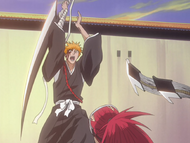 Ichigo Attacks Renji (ep31)