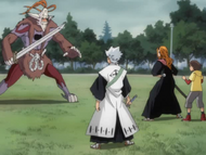 The Cloning Arrancar reveals that Yui will disappear if he dies.