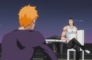 Ichigo talks with Ginjō.