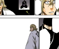 Urahara learns that the traces of Hollowfication found in his laboratory are being used against him.