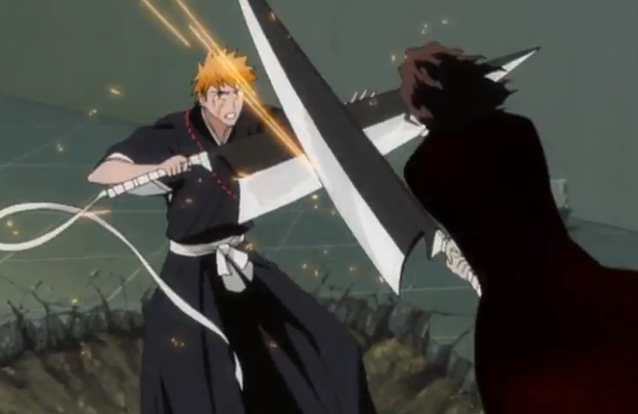 Ichigo Kurosaki & Hollow Ichigo vs. Zangetsu & Muramasa