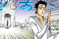 Askin flees from Grimmjow once more.