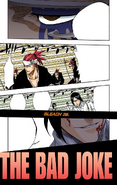 Szayelaporro, Renji, and Uryū on the cover of Chapter 288.