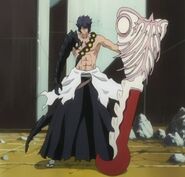 Shūsuke Amagai uwalnia Bankai.