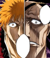 Ichigo is shocked by Kenpachi's view of savoring life or death situations.