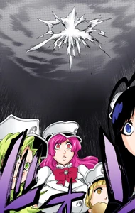 An explosion occurs in the air above the .