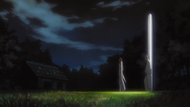 Aizen and Gin arrive in Soul Society.