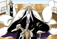 Genryūsai Shigekuni Yamamoto arrives and scolds Urahara for being late.