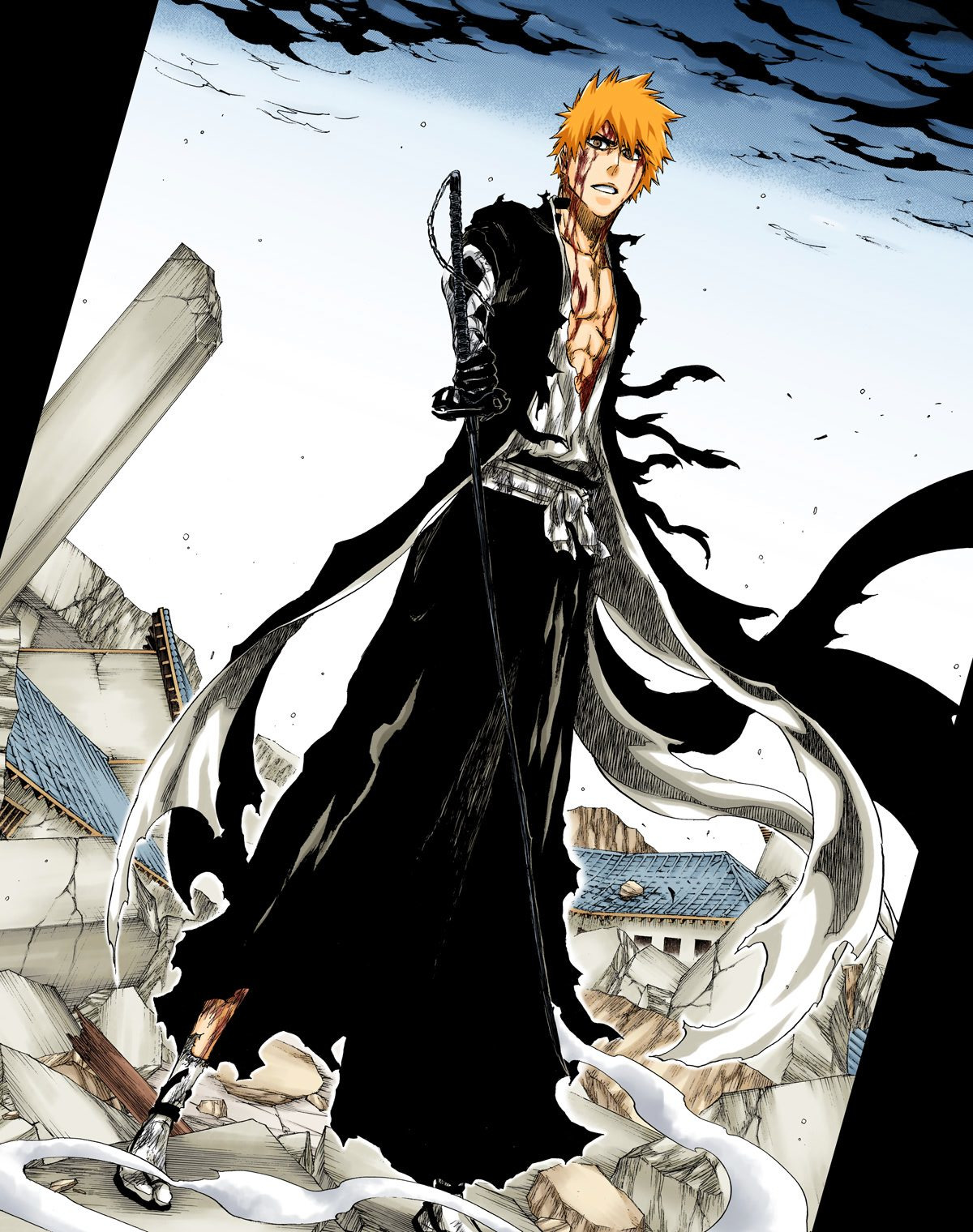 Ichigo kurosaki vs Yhwach Parte 2 #anime #bleach #ichigokurosaki #yhw